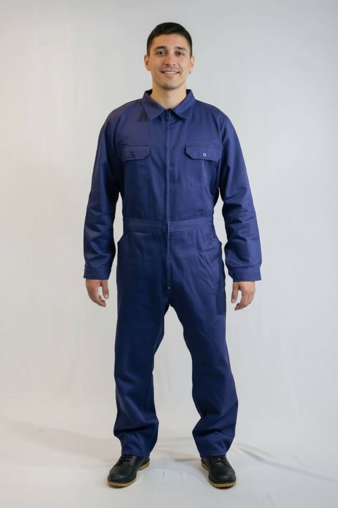 Overol mameluco azul marino